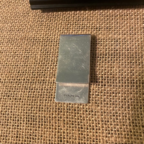 Vintage Sterling Money Clip - Picture 4 of 5
